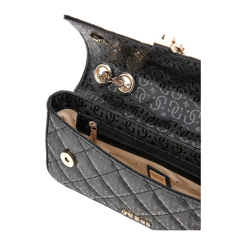 Guess Stijlvolle Handtas Zwart Black Dames