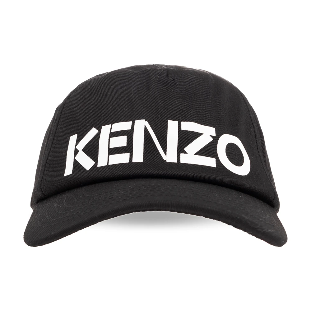 Kenzo Baseballpet met logo Black Heren