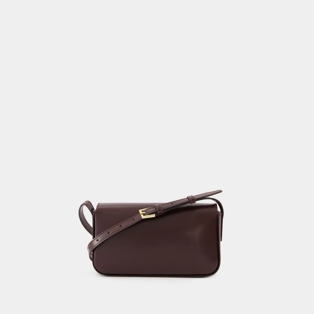 Anine Bing Leren Crossbody Tas Red Dames