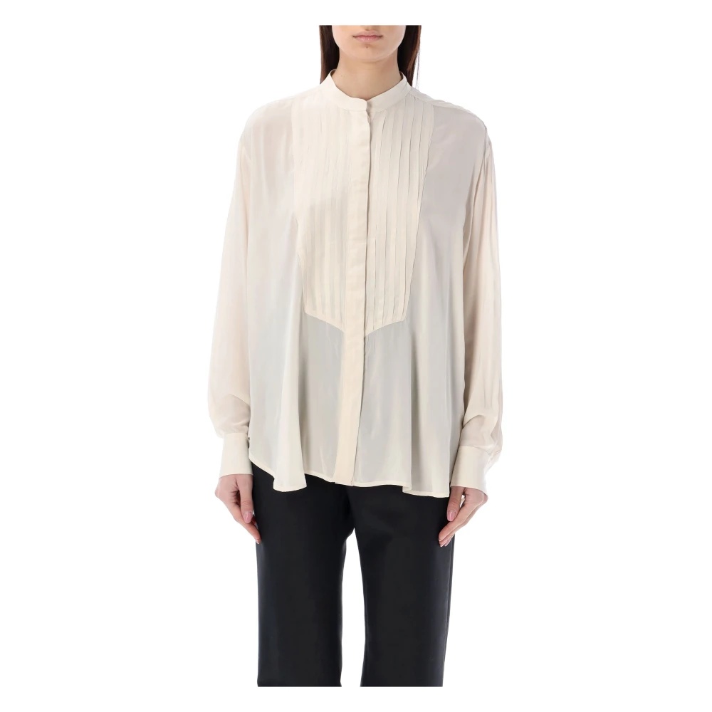 Isabel Marant Étoile Elegante Vaniglia Amel Shirt Beige Dames
