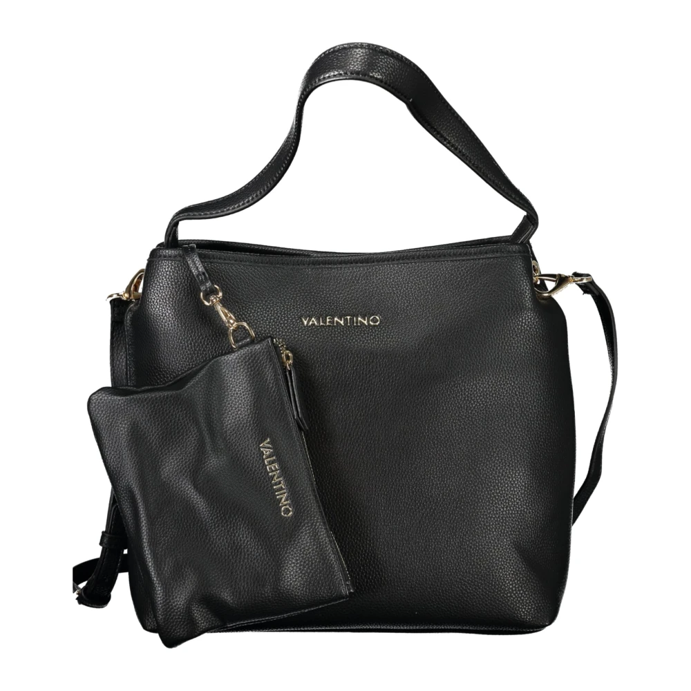 Valentino by Mario Valentino Zwarte schoudertas met afneembare band Black Dames