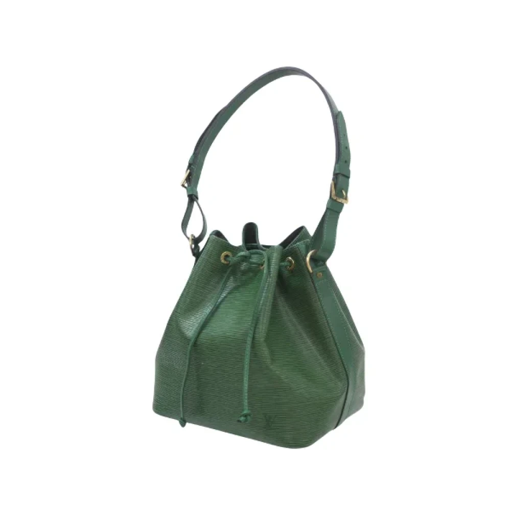 Louis Vuitton Vintage Pre-owned Leather shoulder-bags Green Dames