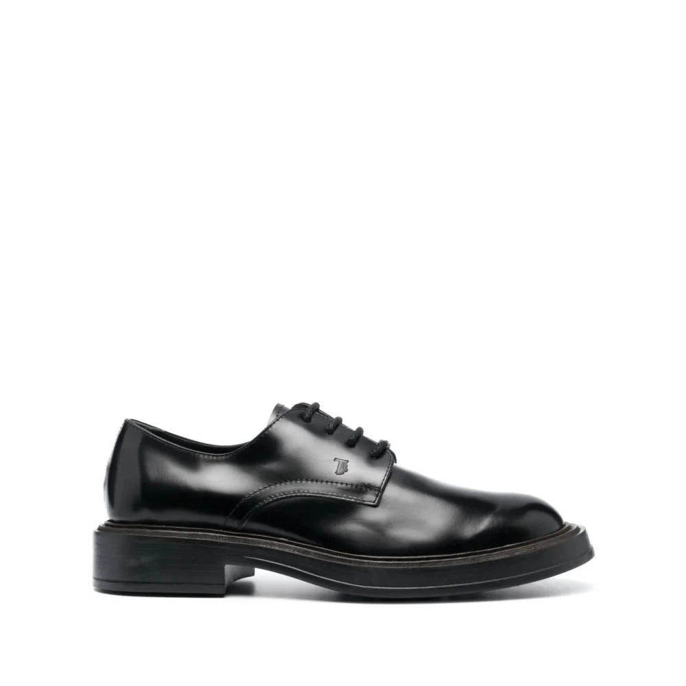 Tod's Uomo Nero Scarpe Derby Eleganti Per