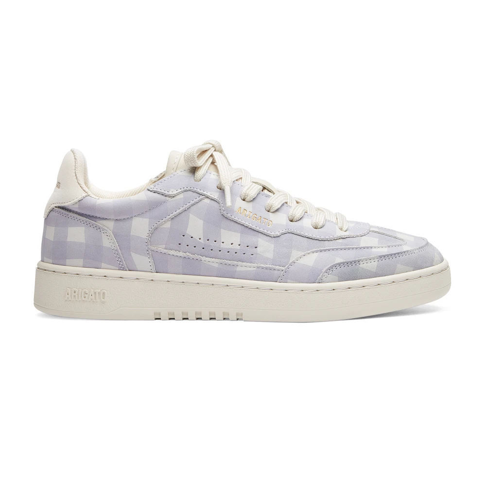Axel Arigato Dice T-Toe Gingham Sneaker Heren Schoenen Blauw