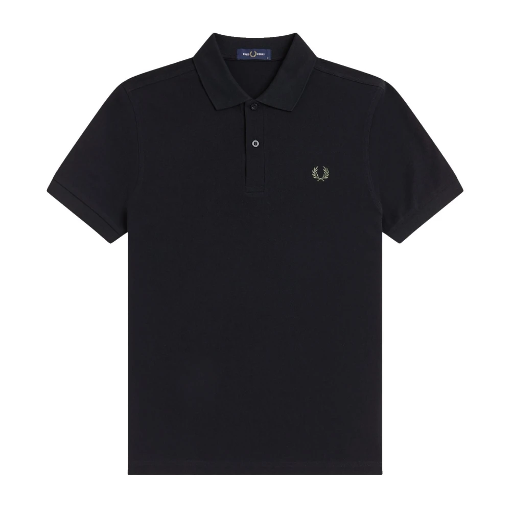 Fred Perry , Polo Shirts, Male, Black, M, M6000 Polo