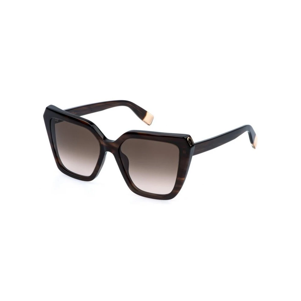 Furla Women's Brown Sunglasses, 55 Mm, Sfu978 Sunglasses