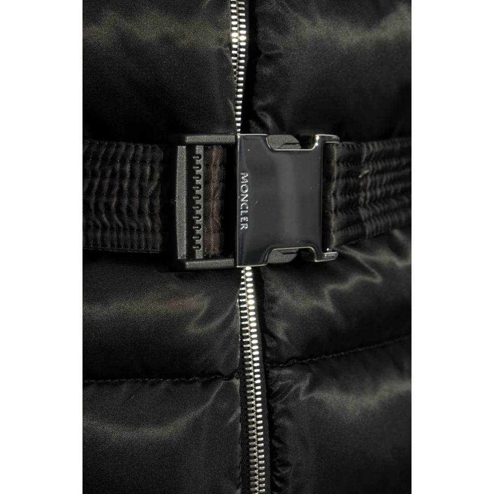 Moncler Donsjack Leersie Black Dames