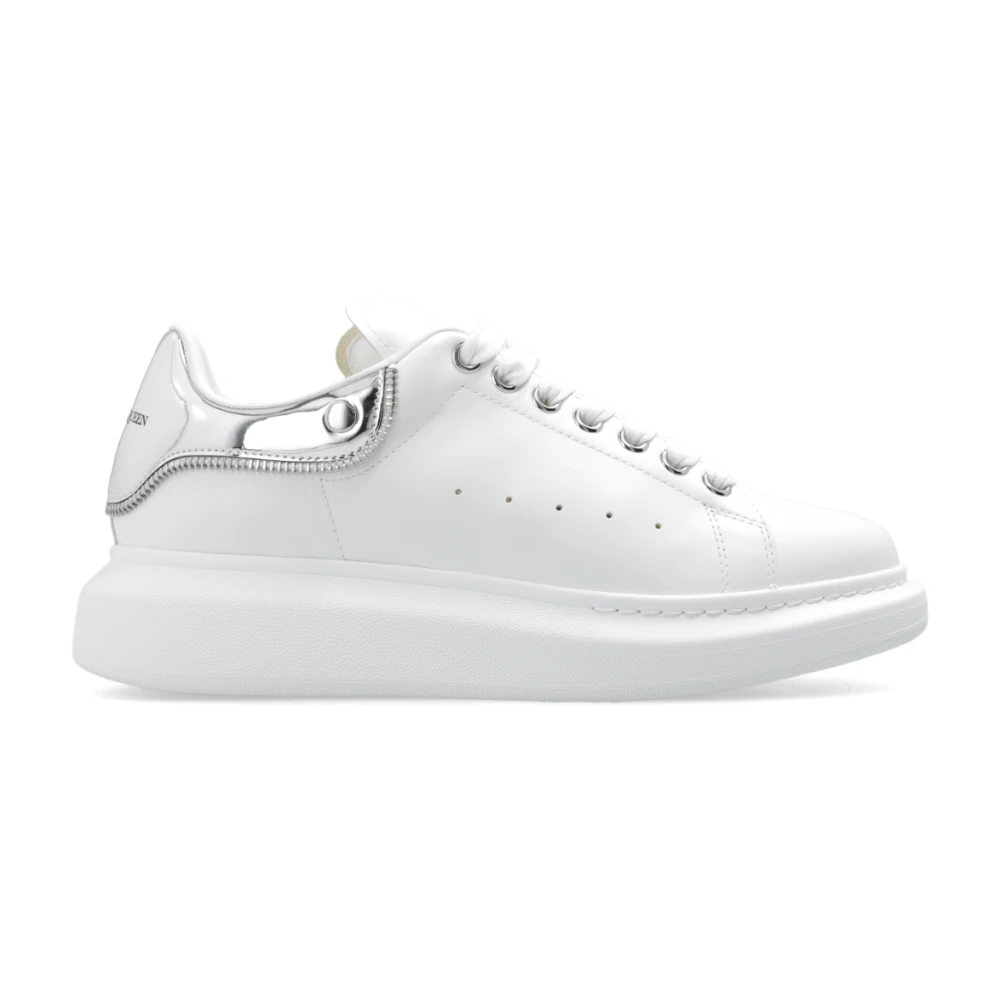 Alexander Mcqueen Women's White Slippers - Sneakers - 3 Uk - Shoes
