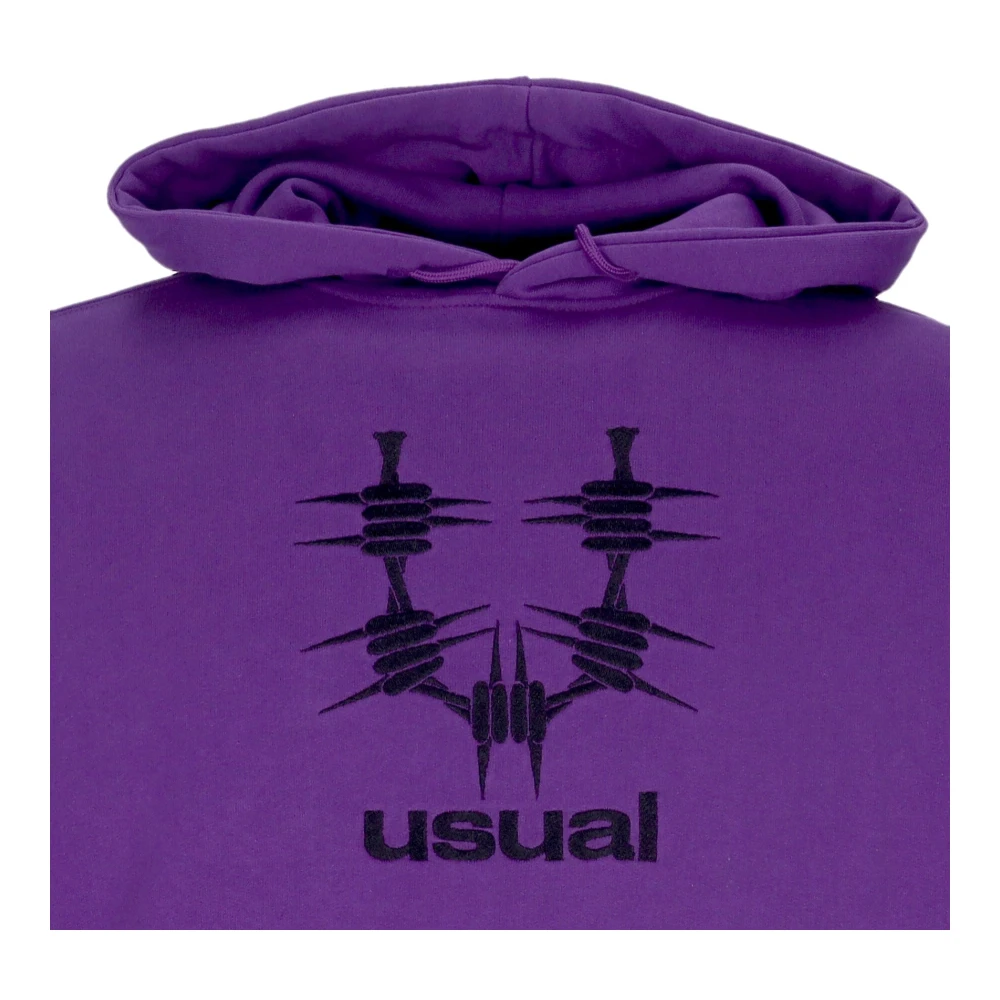 Usual Lichte Hoodie Mannen Paars Purple Heren
