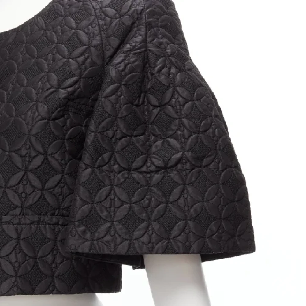 Chloé Pre-owned Cotton outerwear Black Dames