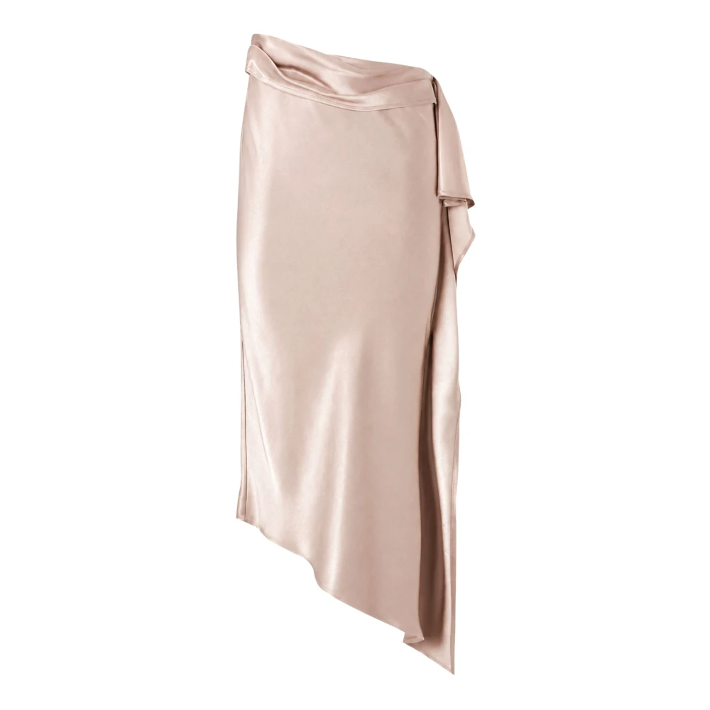 Pinko Women's Beige Midi Skirts, Xs, New Carambola Skirt