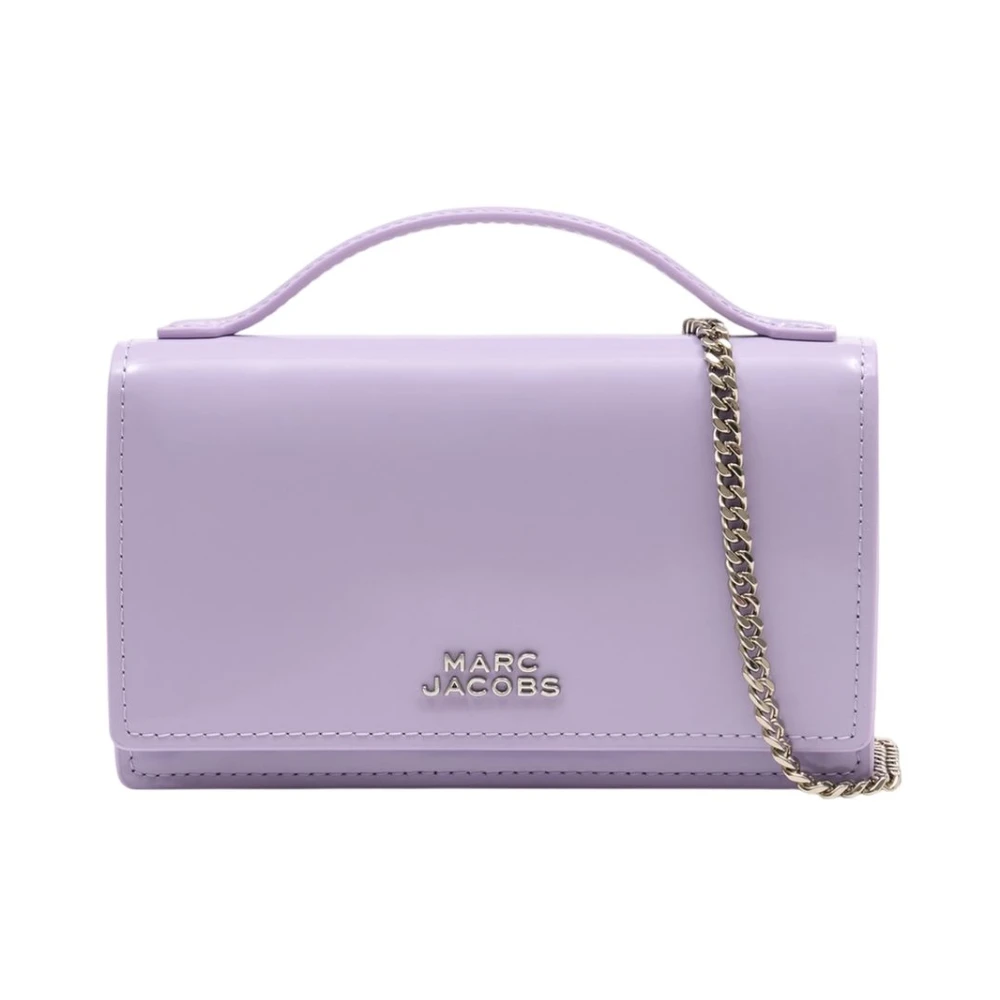 Marc Jacobs Women's Purple Handbags, One Size, Glam Mirror Mini Bag