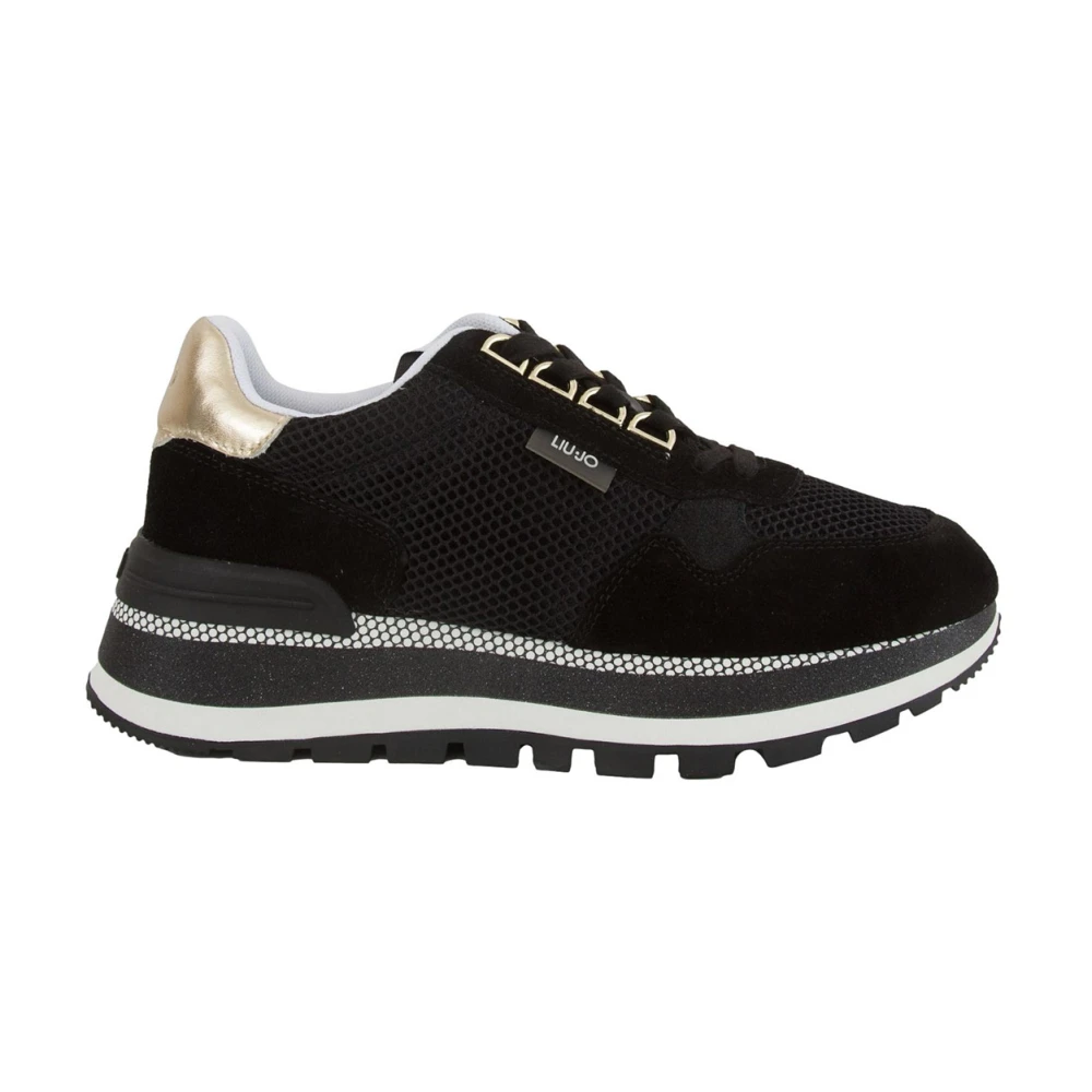 Liu Jo Zwarte Sneaker Schoenen Dames Schoenen