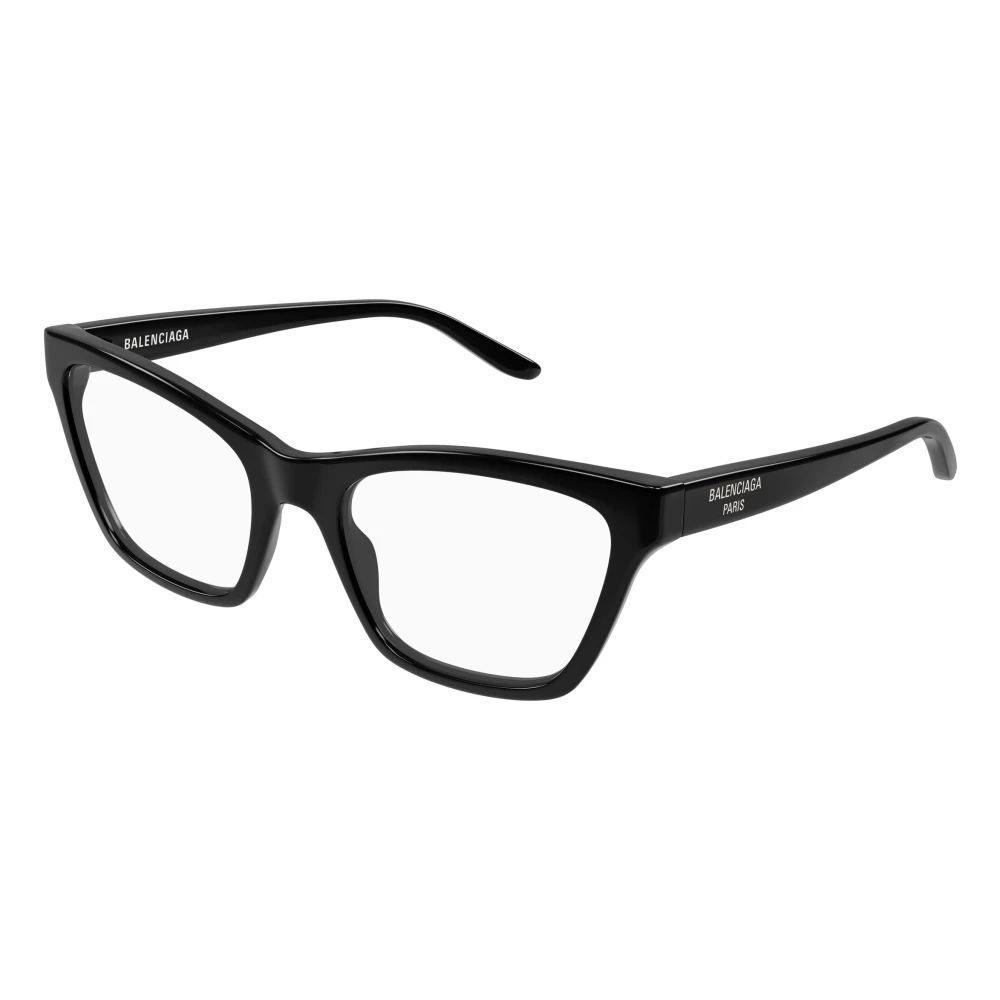 Balenciaga Women's Black Glasses, 56 Mm, Cat Eye Optical Frame