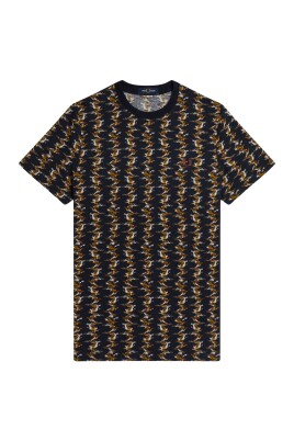t-shirt-en-coton-a-imprime-dondes-sonores-abstraites