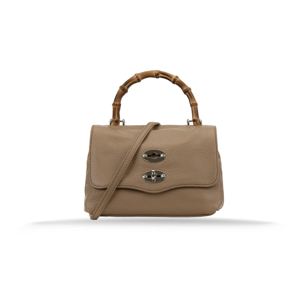 Zanellato Women's Brown Leather Shoulder Bag Girello - Handbags - One Size - Bags