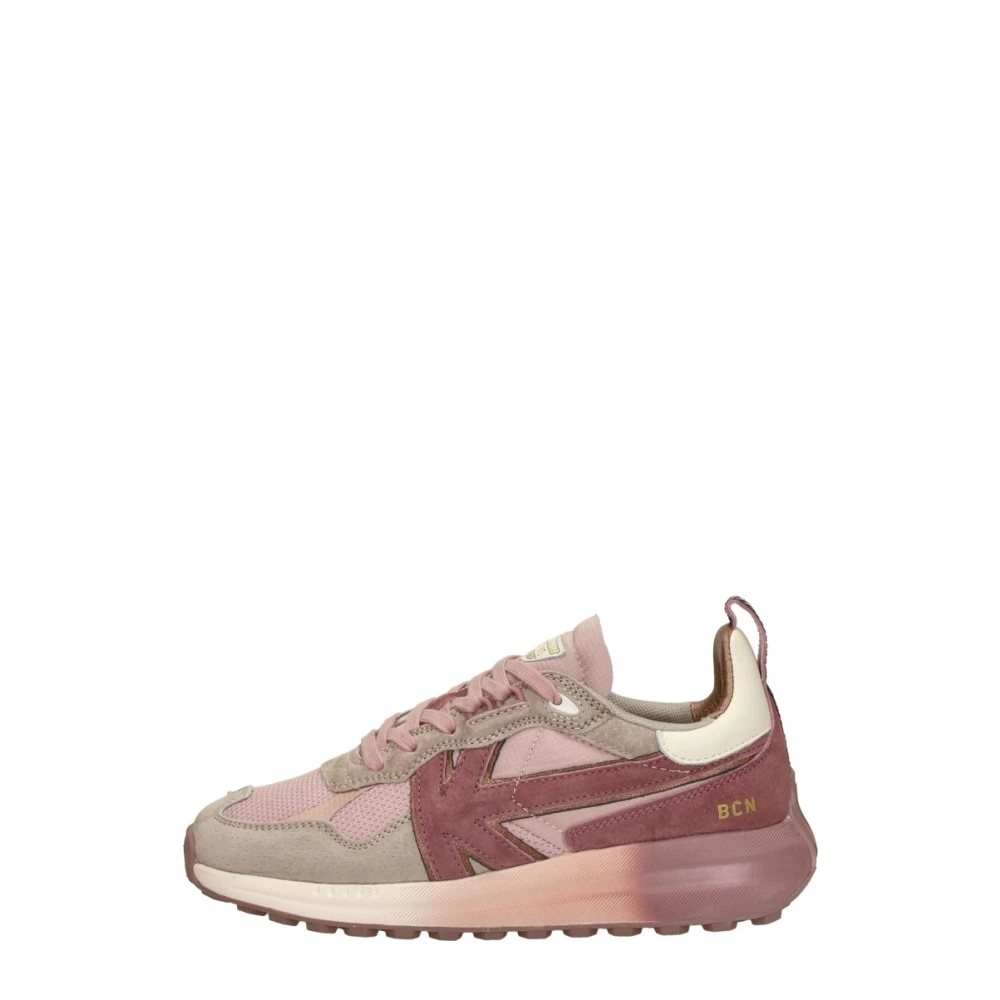 Kaotiko Detroit Faded Sneakers Dames Schoenen Roze
