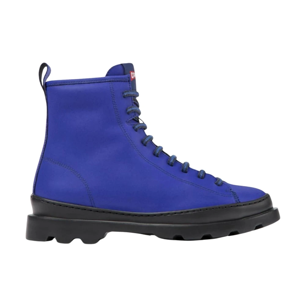 Camper Women's Blue Brutus Lace-Up Boots