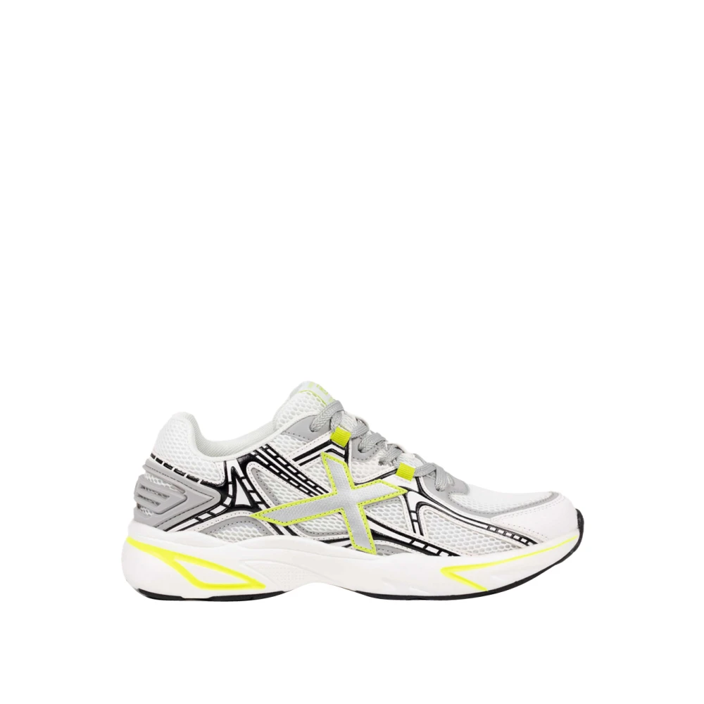 Munich Men's White Sneakers, 8 Uk, M2000 Trainers