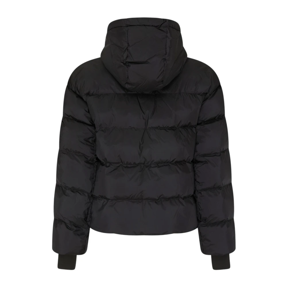 Max Mara Short Puffer Coat Candia Black Dames
