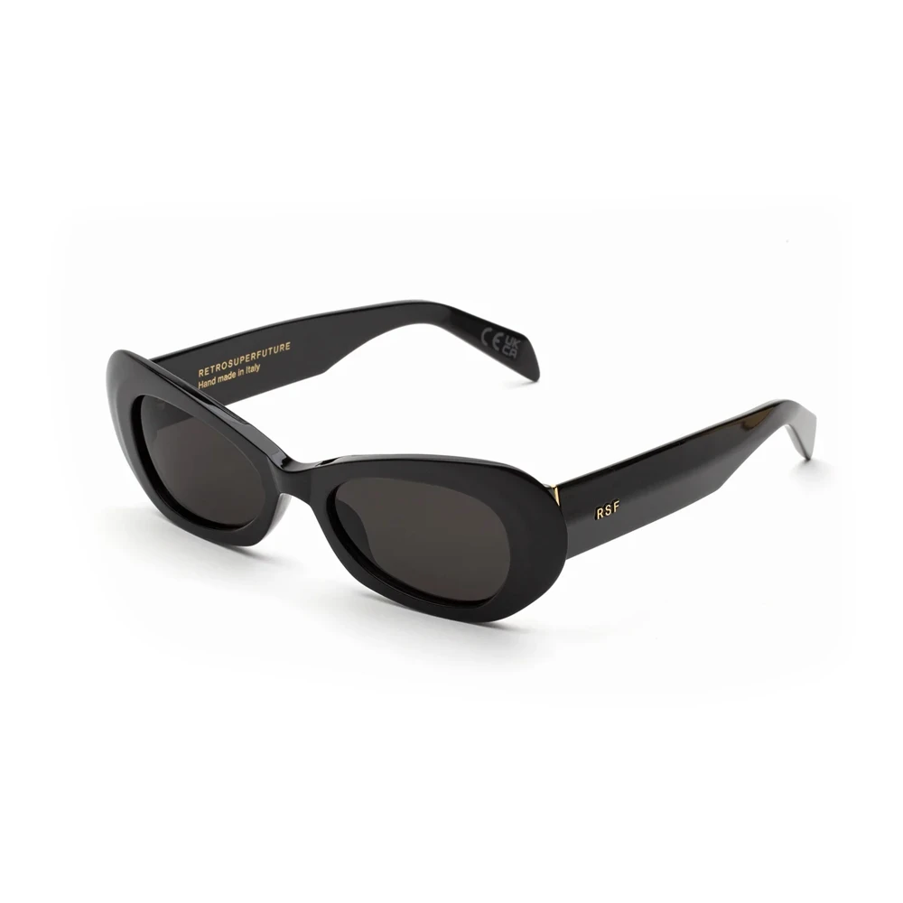 Retrosuperfuture Unisex Black Stylish Sunglasses