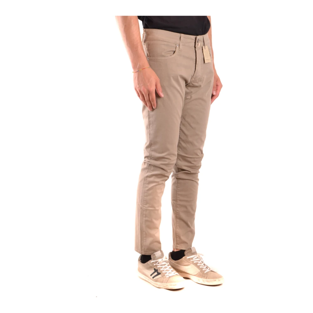 Siviglia Klassieke Denim Jeans voor Dagelijks Gebruik Beige Heren