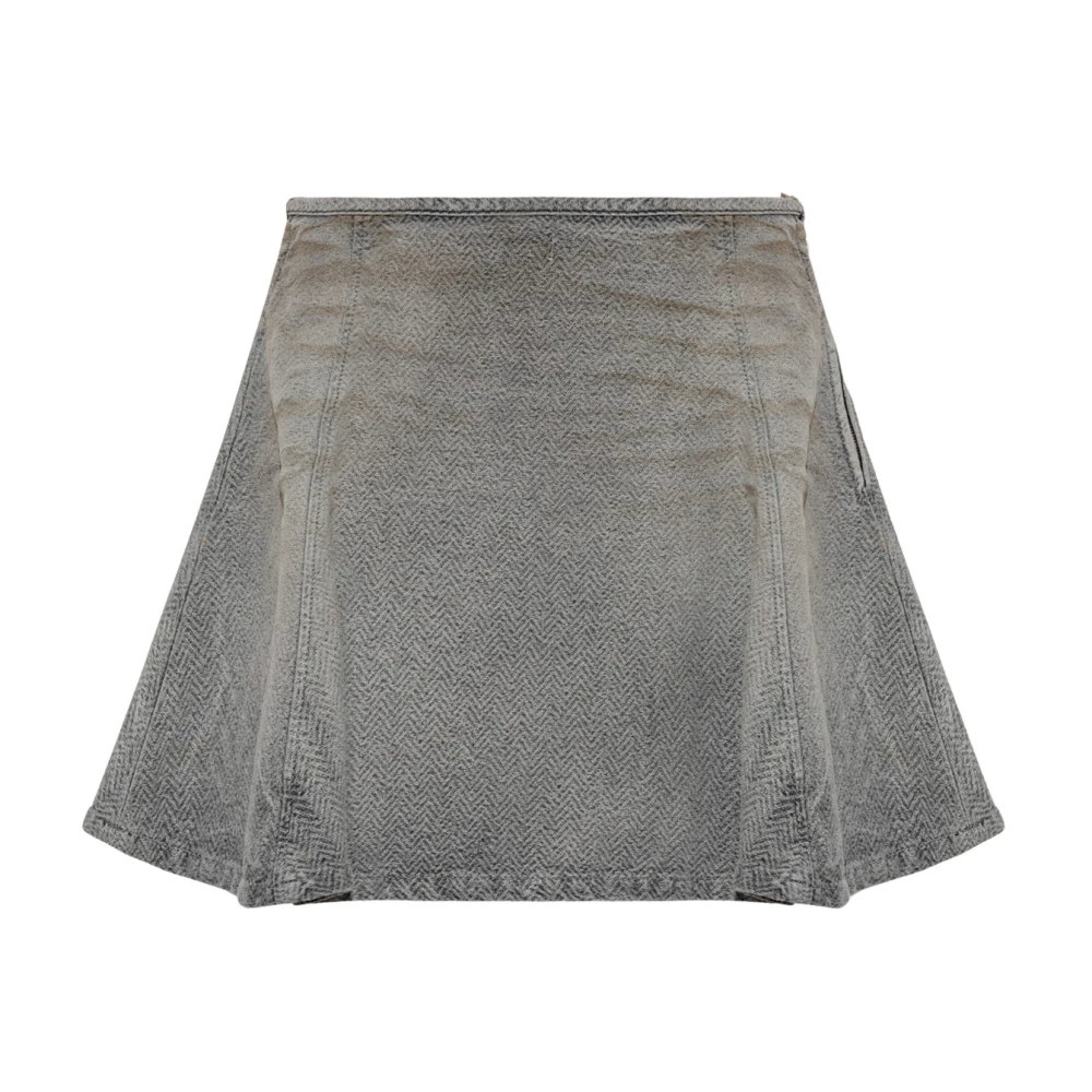 Diesel Donna Grigio - De-Raine Skirt - Skirts - W28