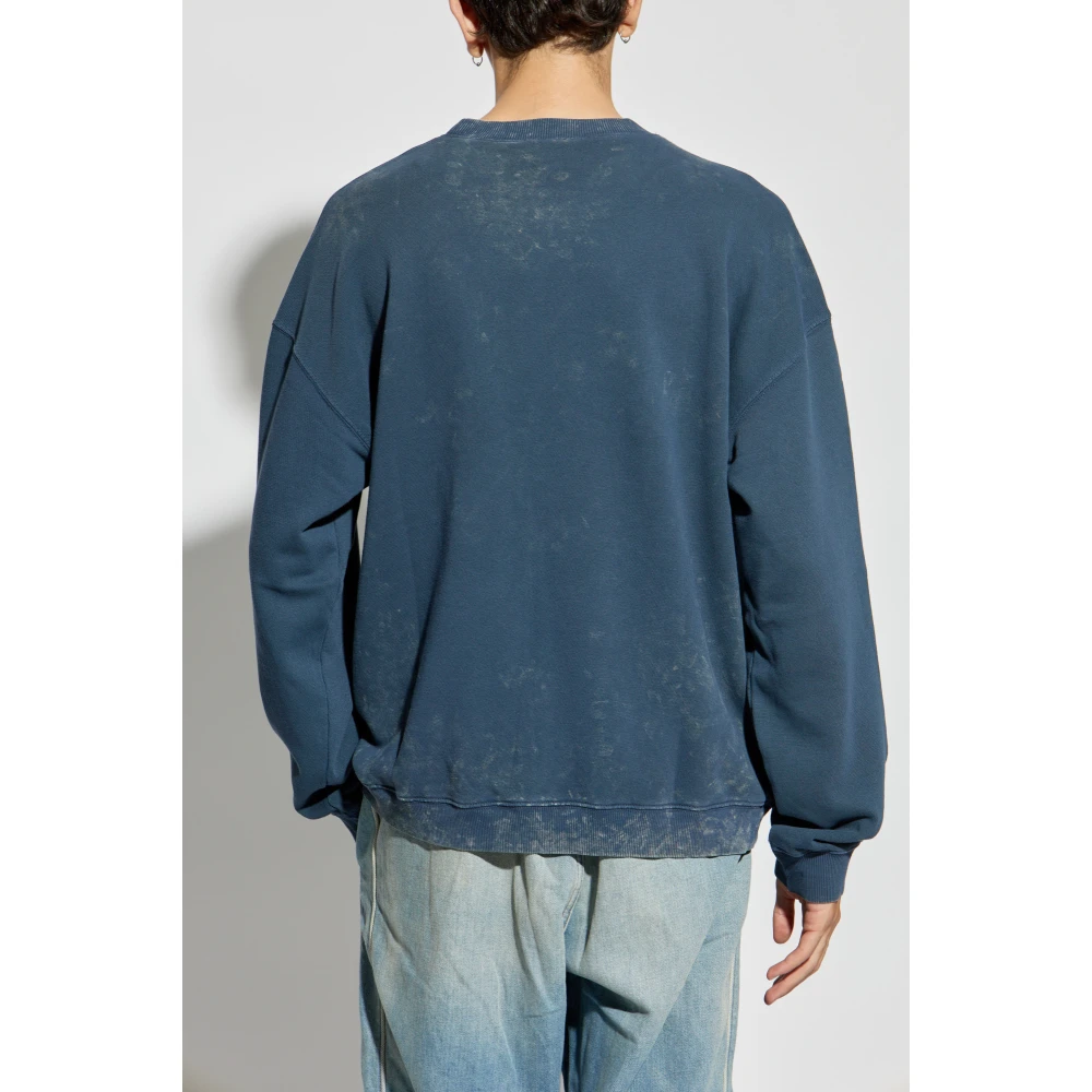 Diesel Sweatshirt S-Boxt-Q5 Blue Heren