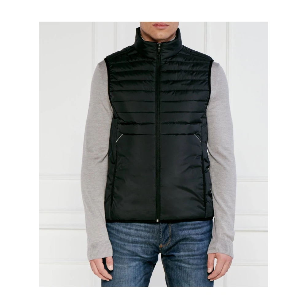 Hugo Boss Mouwloze V Thor Jas Black Heren