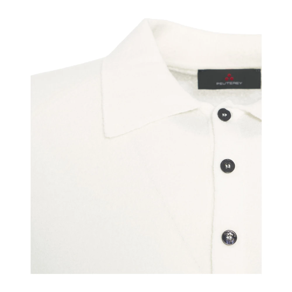 Peuterey Wit Poloshirt Casual Stijl White Heren