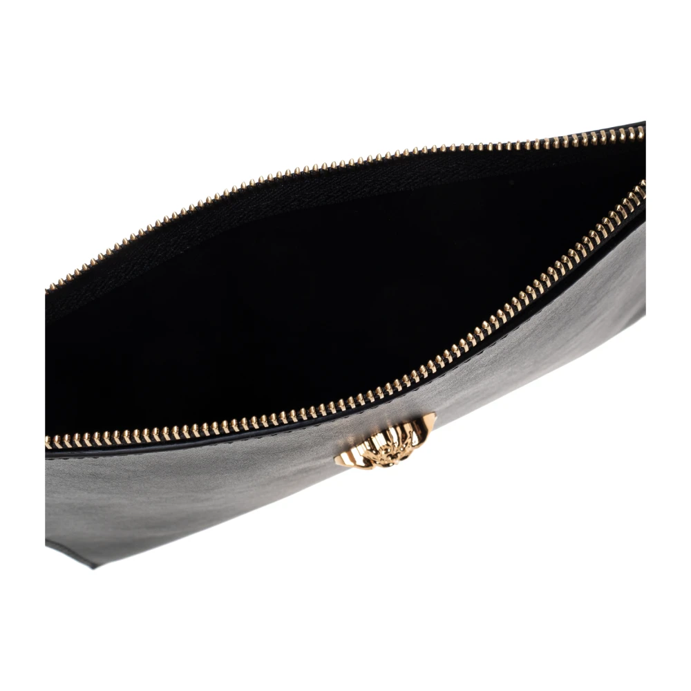 Versace Leren handtas Black Heren