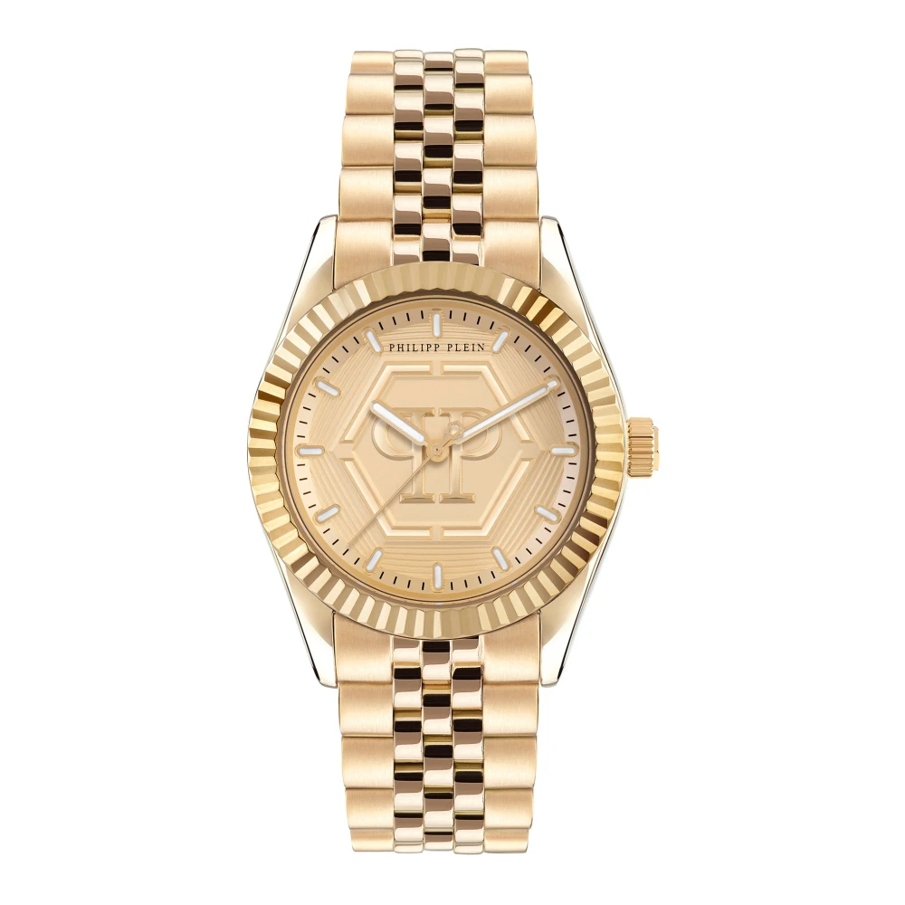 Philipp Plein Women's Yellow Date Superlative Watch