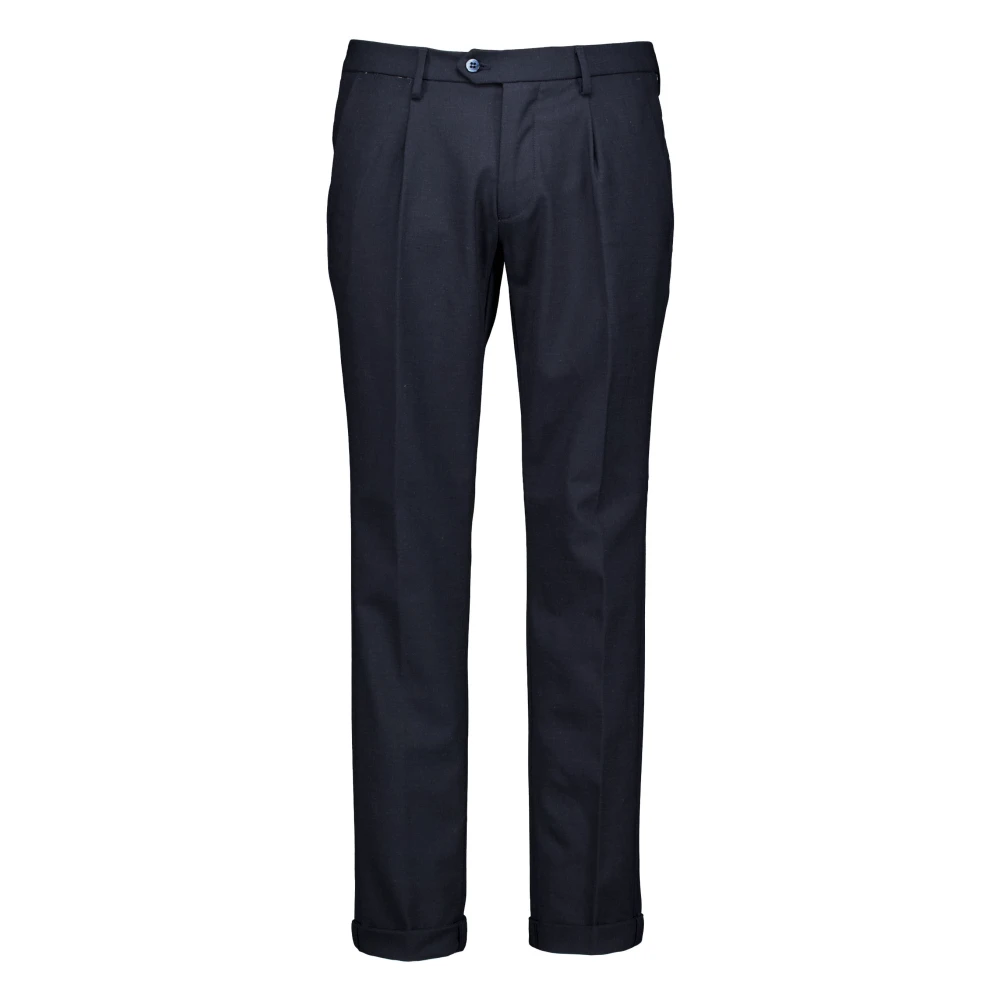 Mason's Uomo Blu - Torino City 1 Pinces - Trousers - M