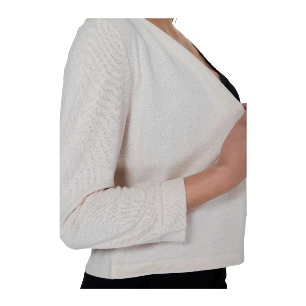 Street One Lente Zomer Viscose Blend Cardigan Beige Dames