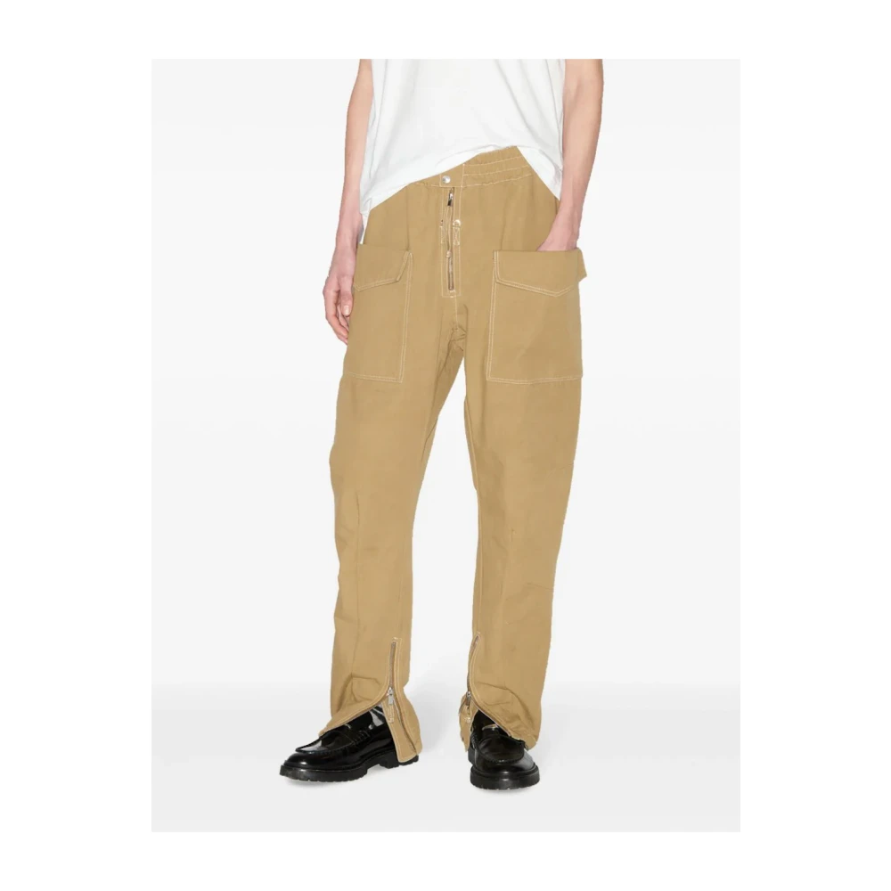 Isabel marant Cargo Rits Detail Broek Green Heren