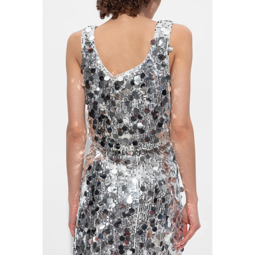 Gestuz GlittaGZ Top Gray Dames