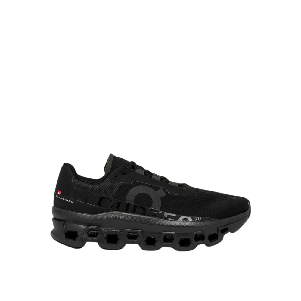 On Running Cloudmonster Sneakers tillverkade med återvunna material Black, Herr