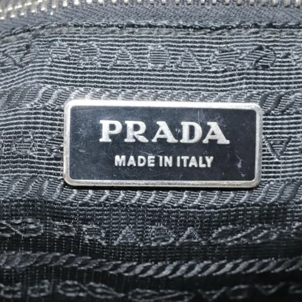 Prada Vintage Pre-owned Fabric prada-bags Black Dames