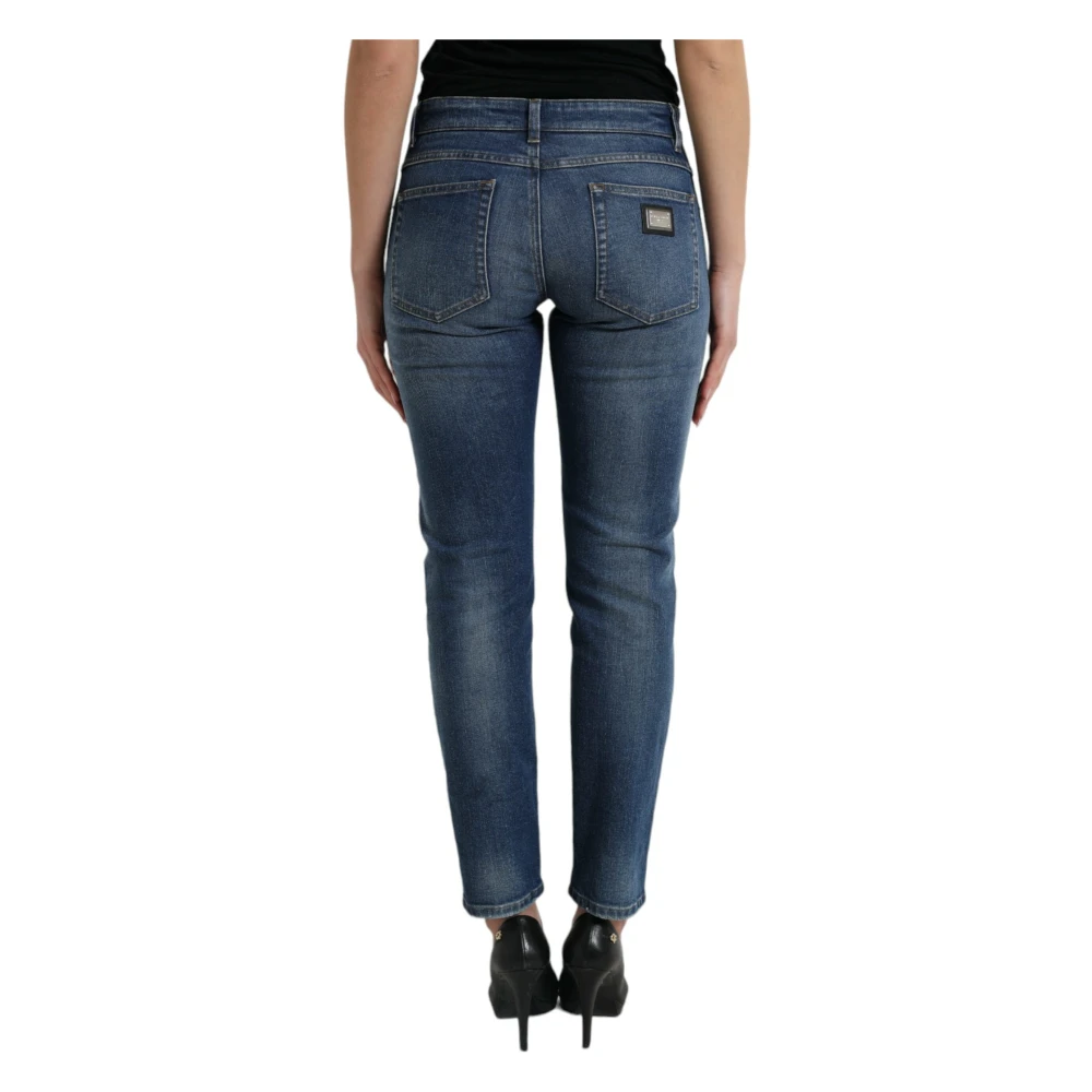 Dolce & Gabbana Slim-fit Jeans Blue Dames