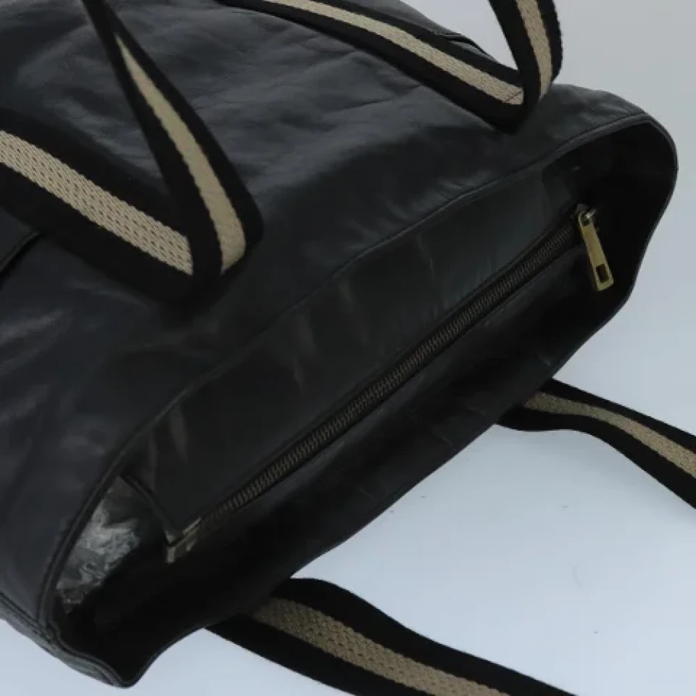 Bally Pre-owned Leather handbags Black Dames