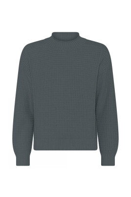 casual-structured-pullover-blouse-grey