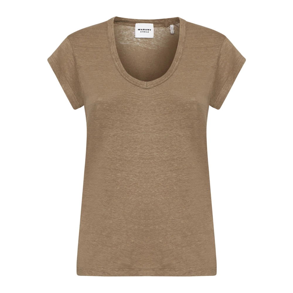 Isabel Marant Étoile Stijlvolle T-shirts en Polos Brown Dames