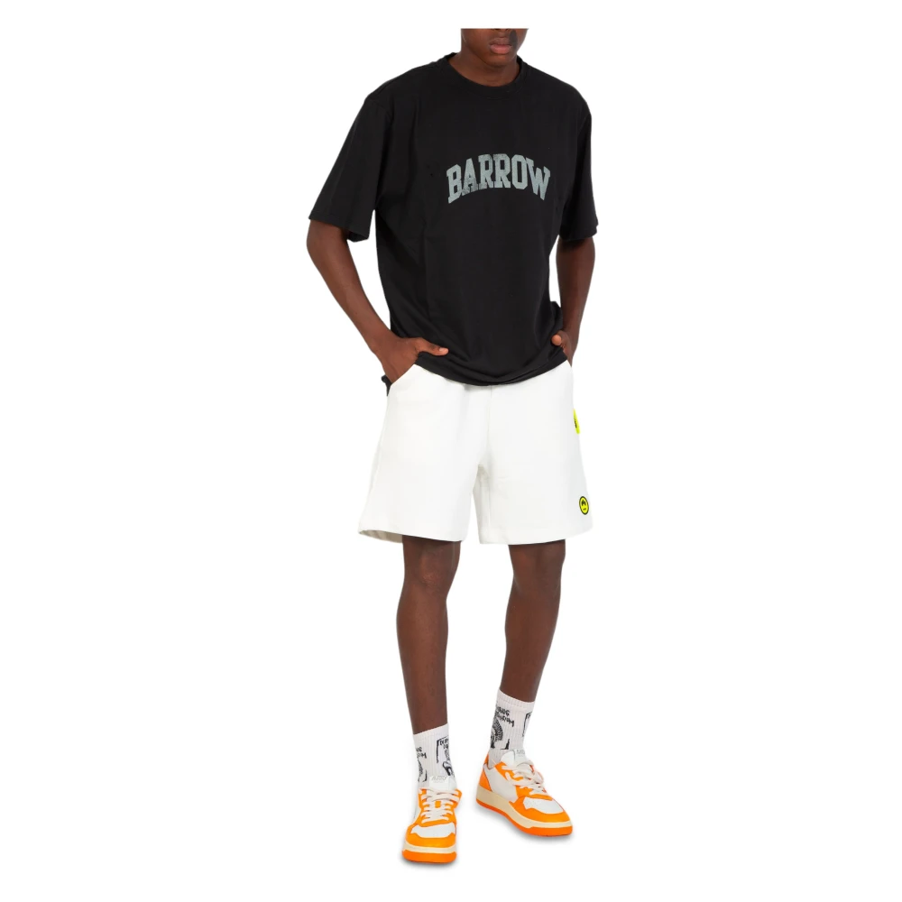 Barrow Iconic Smile Shorts White Heren
