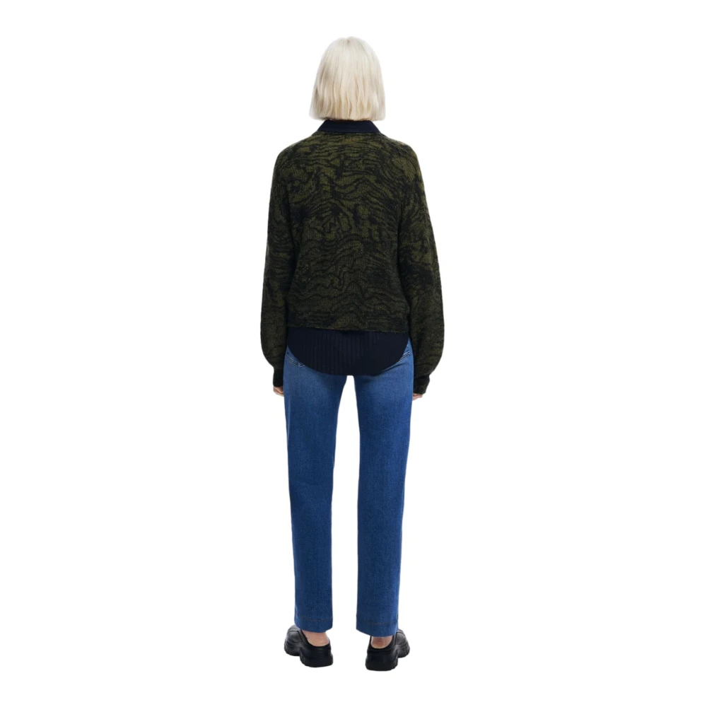 Desigual Dames Trui Jers Brampton Green Dames