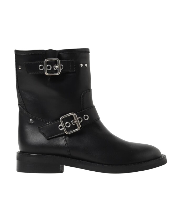 bottines-noires-en-cuir