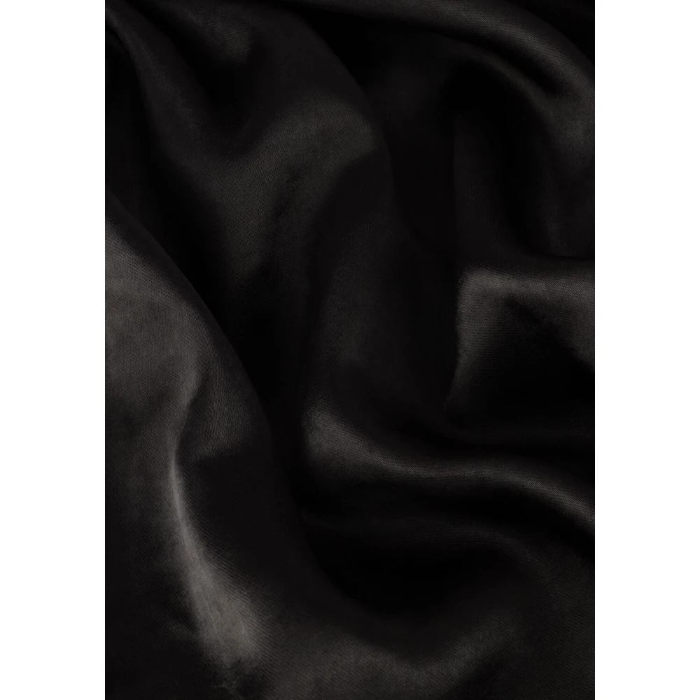 Notre-v Dames Jurken Nv-dorissa Satin Dress Black Dames