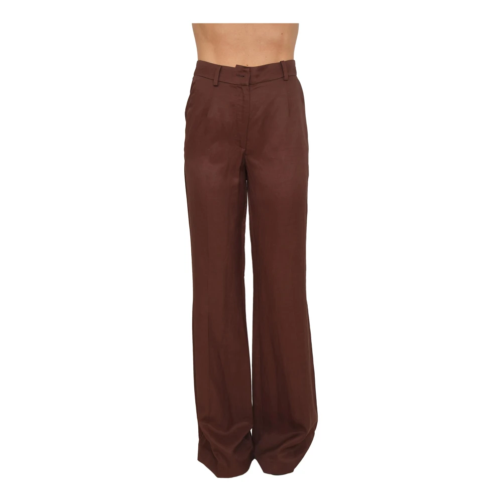 Nenette Donna Marrone Pantaloni, S, New,