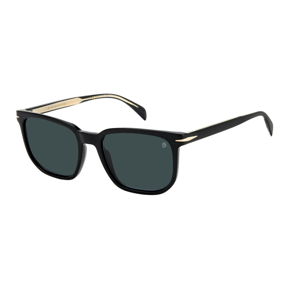 Eyewear By David Beckham Black Sunglasses, Male, 54 Mm, Db 1076/S Sunglasses