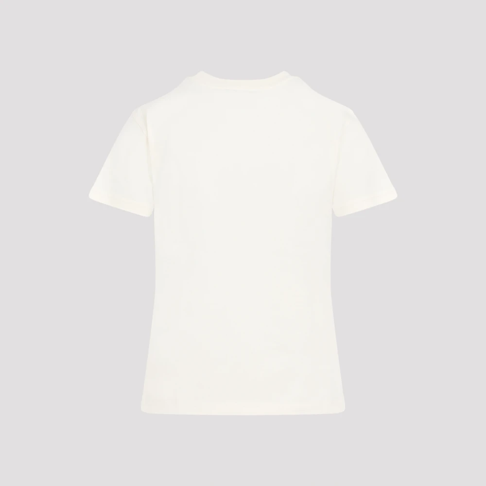 Moncler Neutrale T-shirt voor vrouwen Beige Dames
