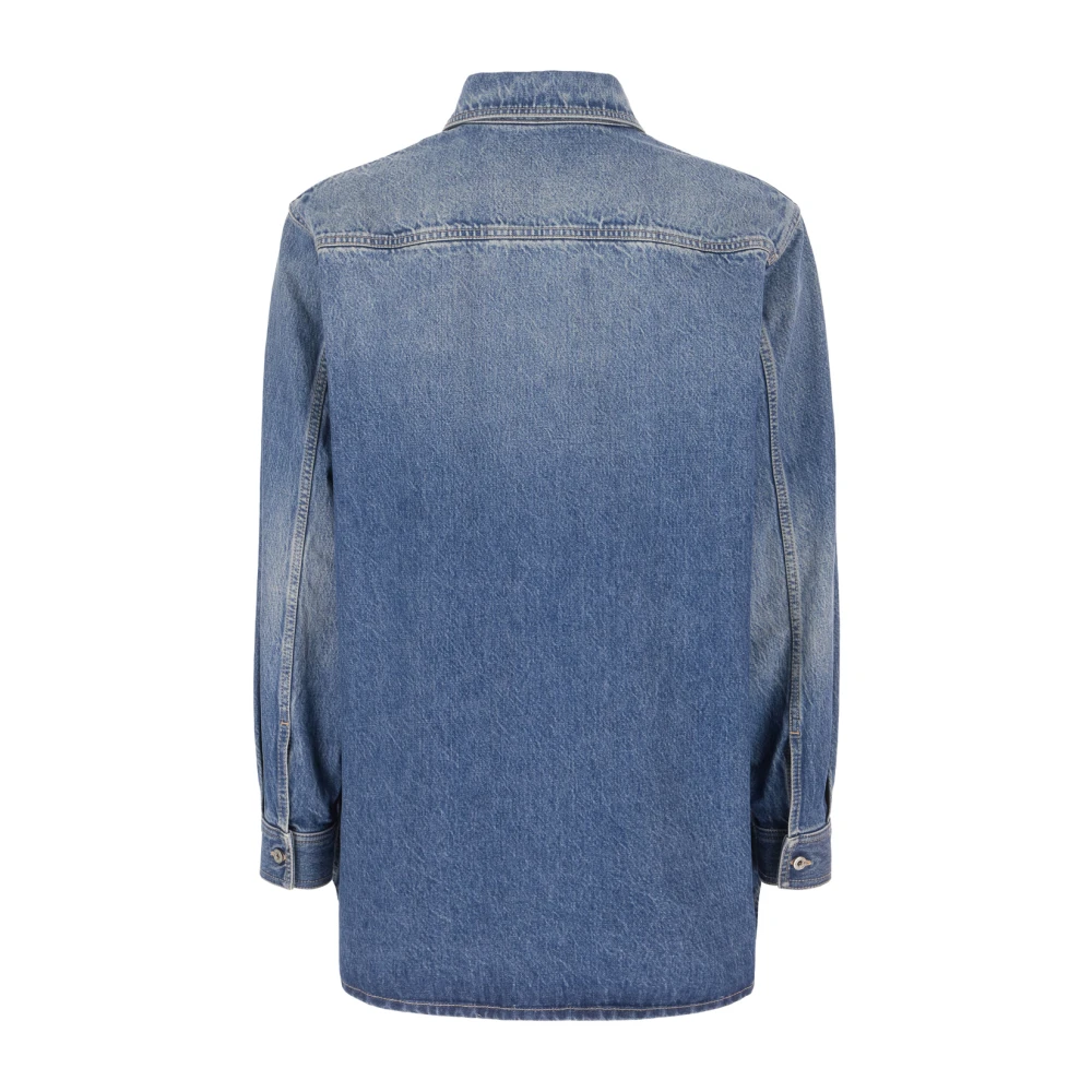 Valentino Garavani Stijlvolle Overhemden Blue Heren